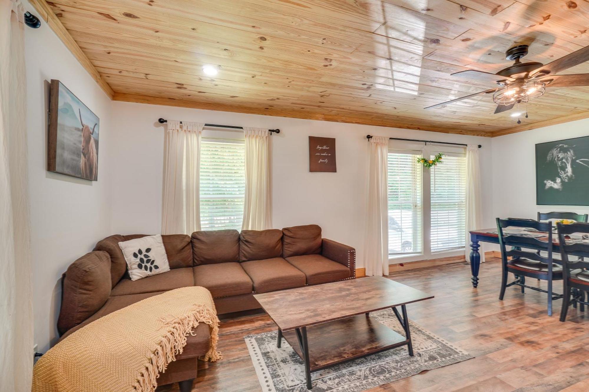 Willa Creekside Ranch With Porch About 2 Mi To Pkwy Pigeon Forge Zewnętrze zdjęcie